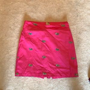 Low waisted pink skort (skirt/short)